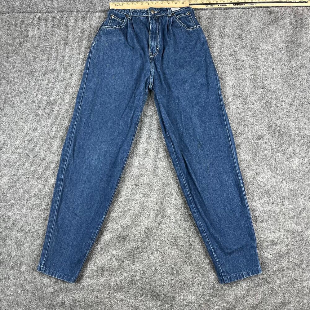 Union Bay Jeans Womens Size 5 Blue‎ Tapered Leg Vintage High Rise Denim Mom